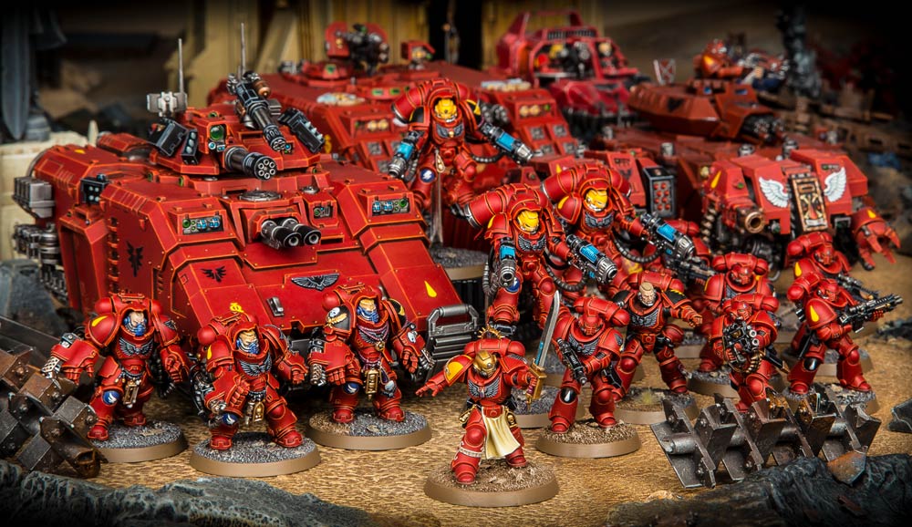 Chapter Focus The Blood Angels Warhammer Community