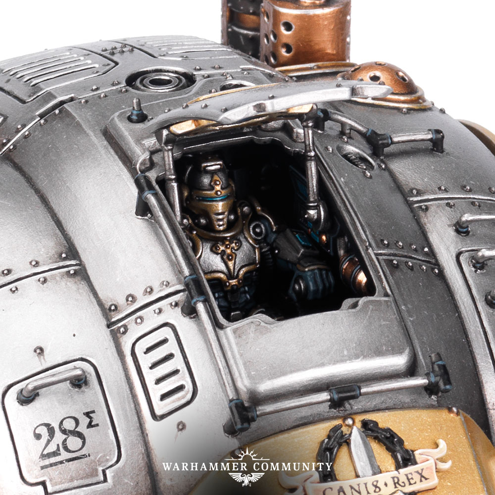 G1458 Imperial Knights Canis Rex Sir Hekhtur with cockpit 