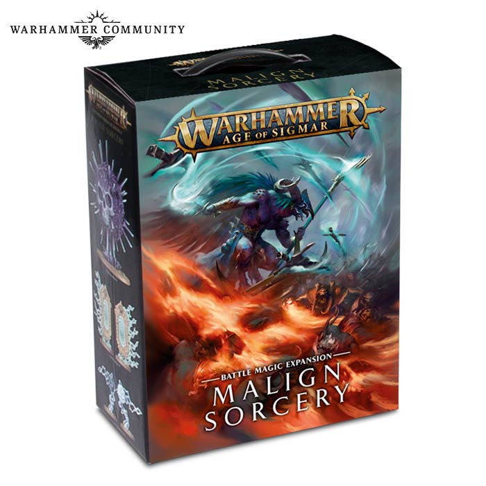 Warhammer Age of Sigmar Malign Sorcery Batlte Magic Expansion 