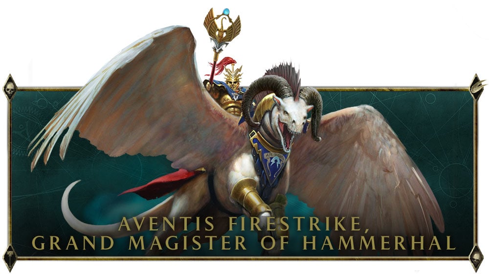 Warhammer Age of Sigmar Stormcast Eternals Aventis Firestrike Magister Hammerhal 
