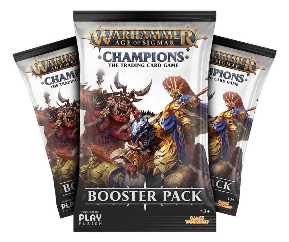 WARHAMMER AGE OF SIGMAR CHAMPIONS ONSLAUGHT BOOSTER BOX SEALED 