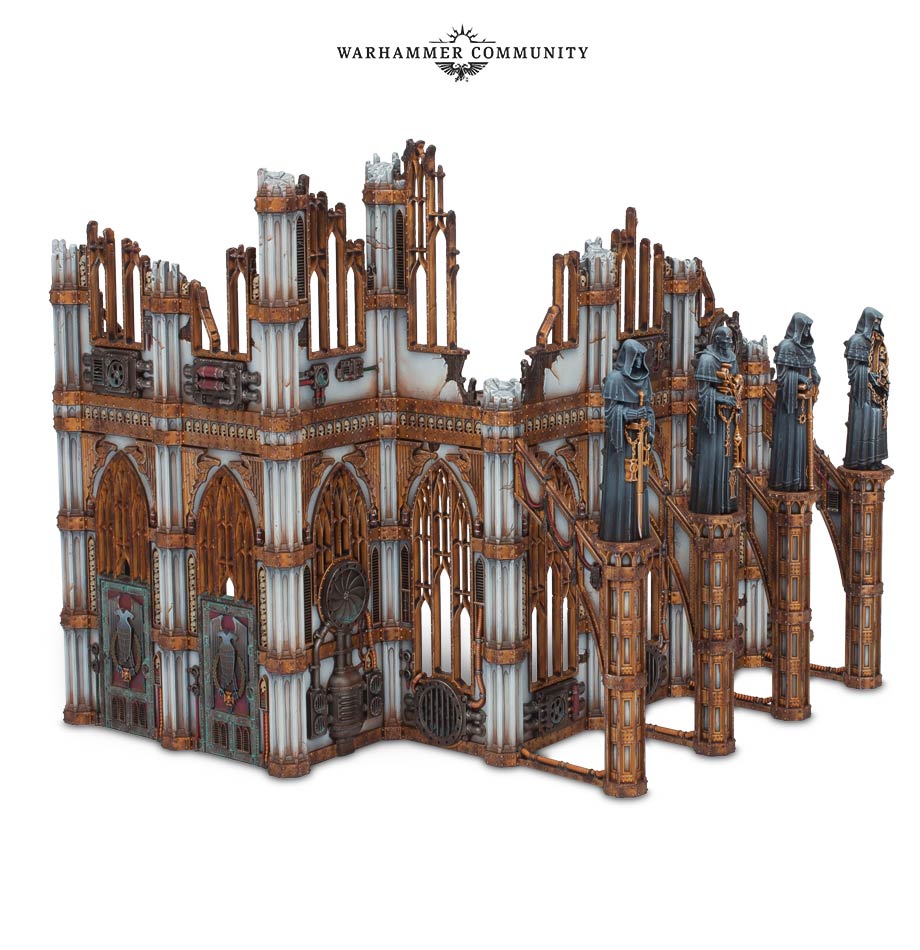 GW Sector Mechanicus 40K Scenery Arches and Walkways Terrain 
