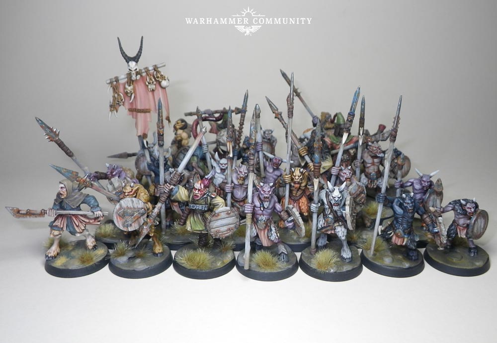 AOS Beasts of Chaos Ungor Standard and Musician Bits 