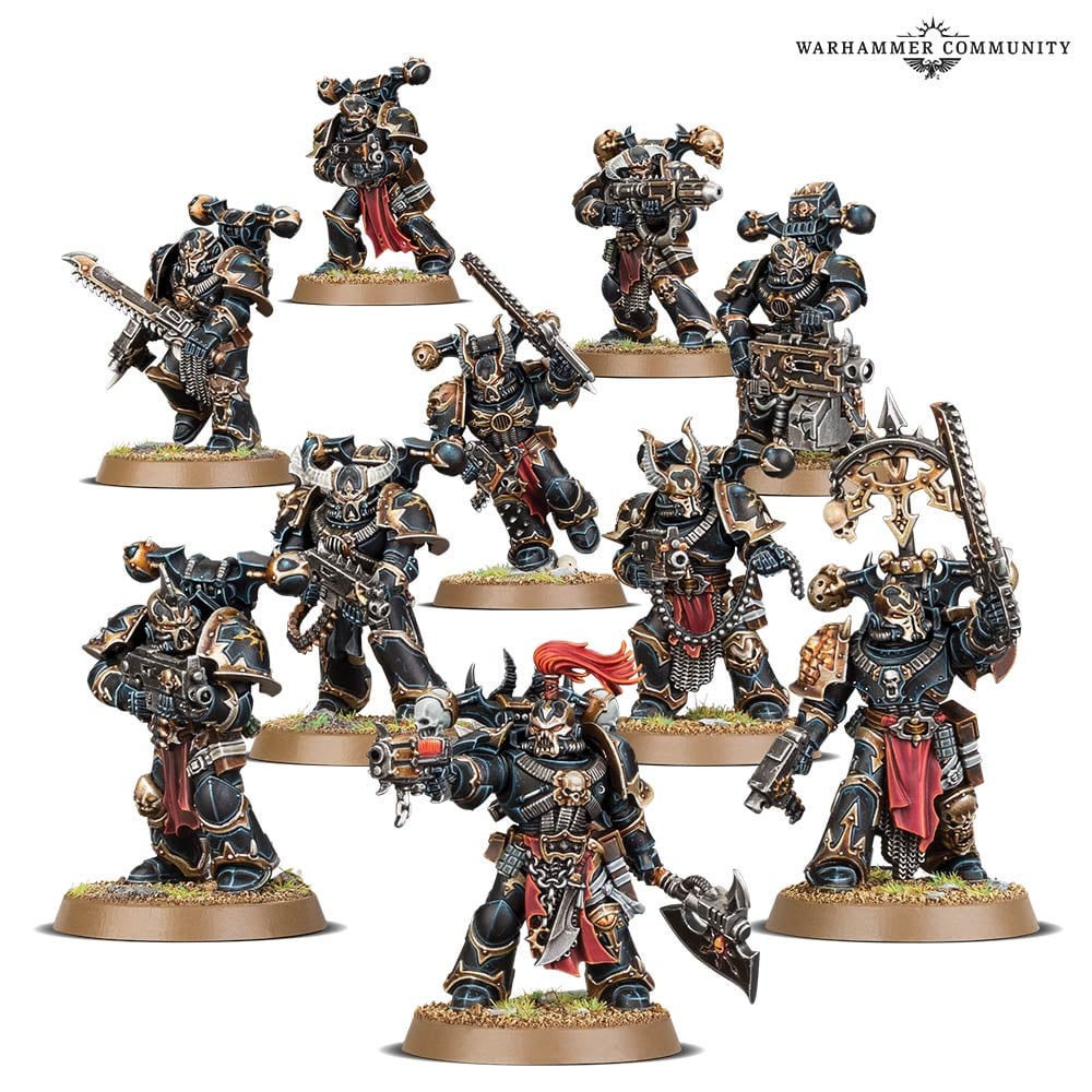 Chaos Space Marines Abaddon The Despoiler Games Workshop Brand New 99120102101