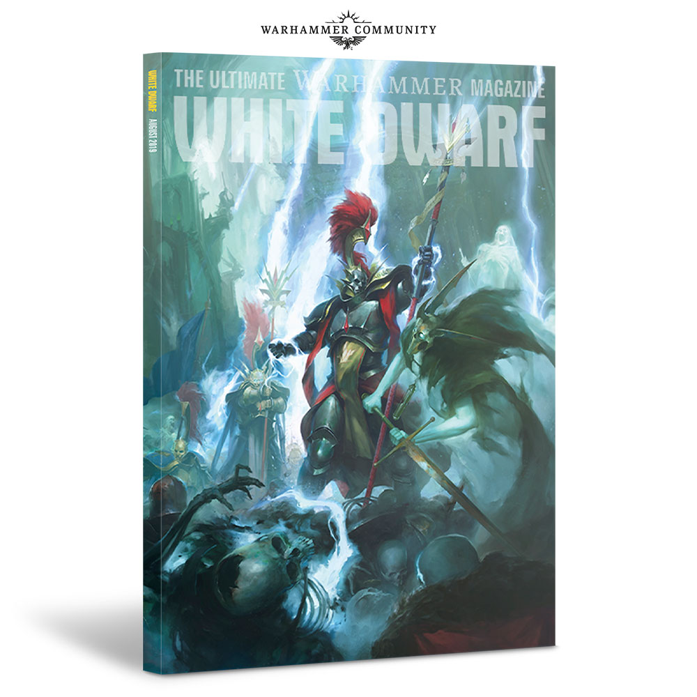 White Dwarf Magazine Games Workshop New August 2019 Unopened 