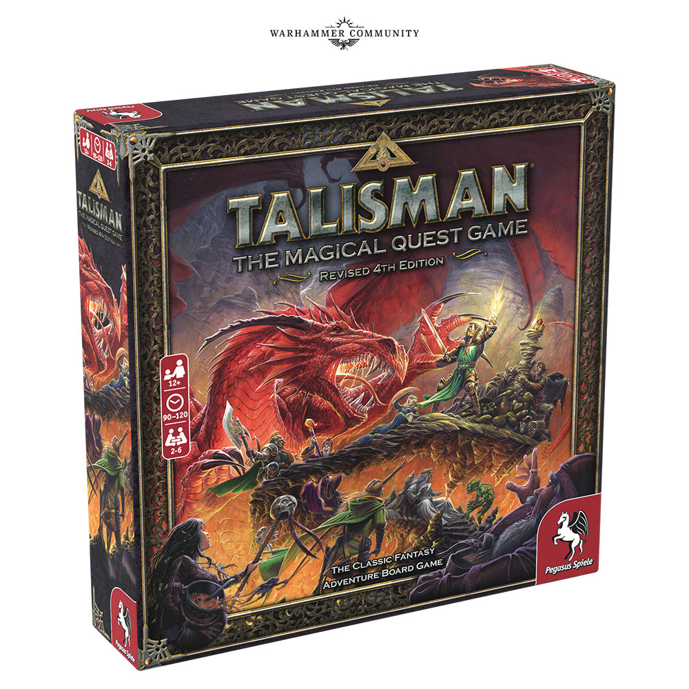 Today I got to play Talisman, an old warhammer fantasy board game. It was  incredible seeing all the old minis : r/Warhammer