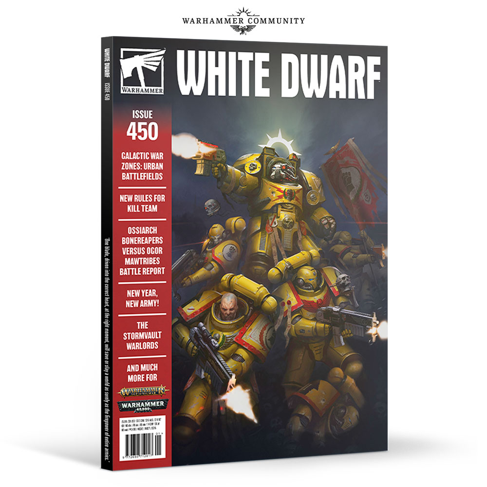 White Dwarf Magazine  Back Issues 450 