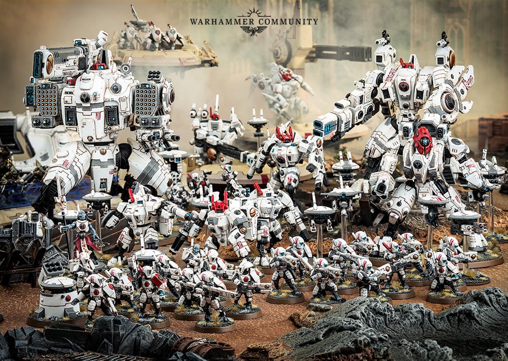 WARHAMMER 40K TAU TROOPS MANY UNITS TO CHOOSE FROM