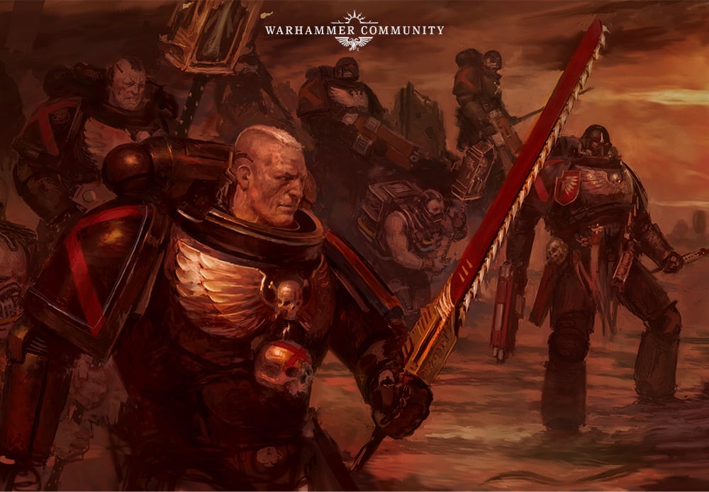 Estate Association absorberende Blood Angels Lore Focus – The Flaw - Warhammer Community
