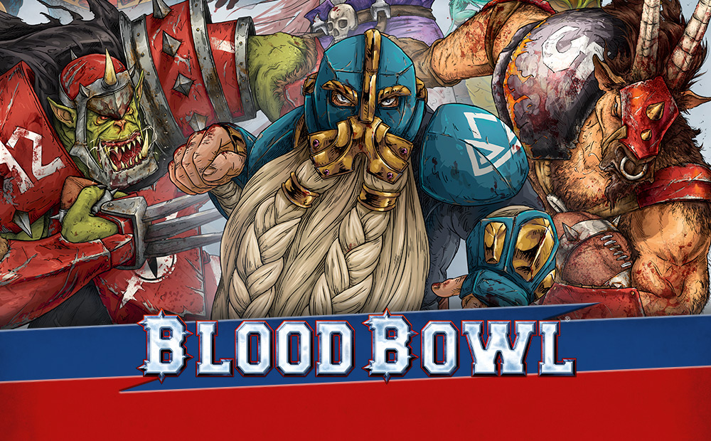 Assorted Blood Bowl® books 