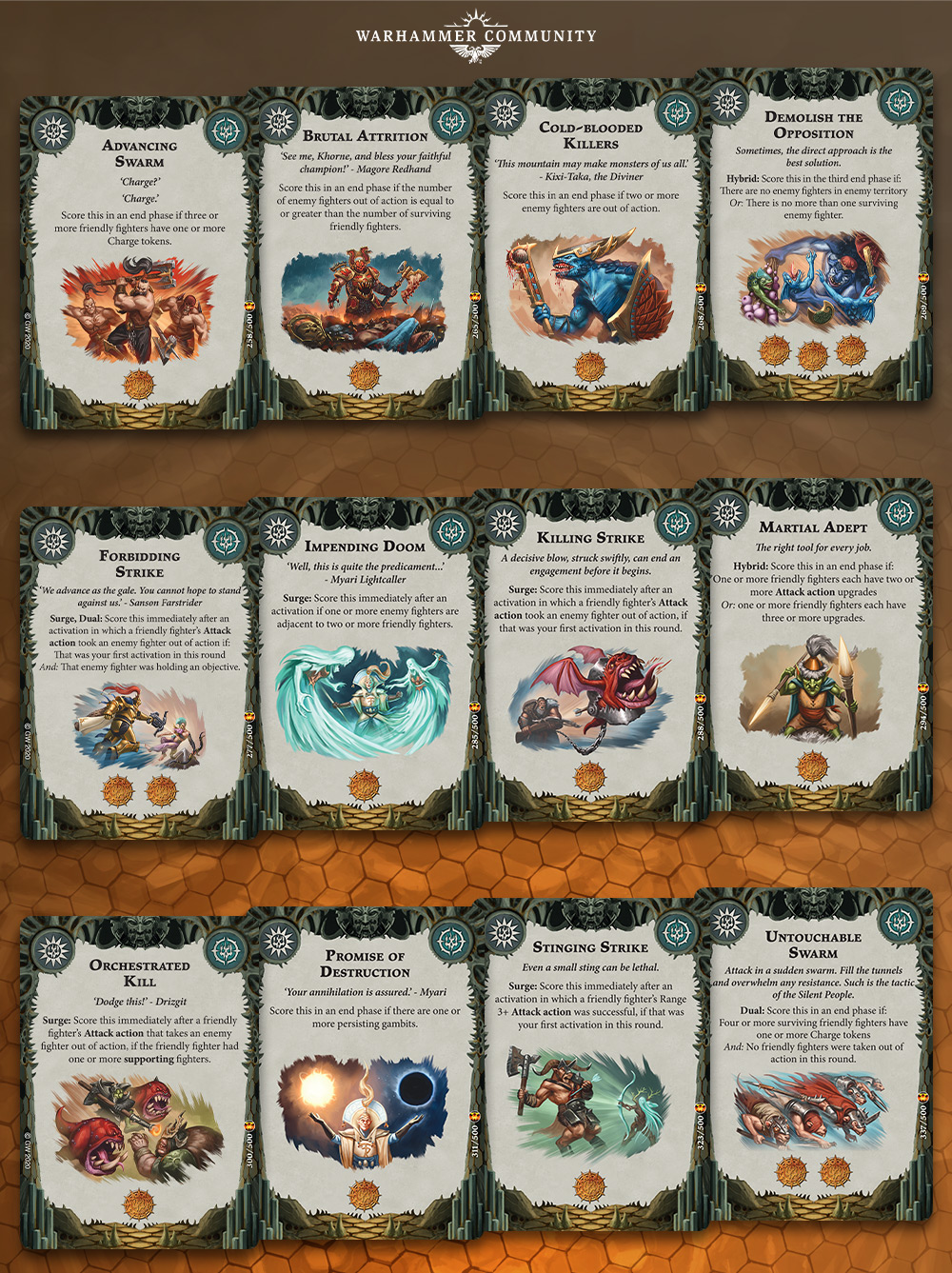 PK555 Warhammer Underworlds-Tournament Promotional Cards 'Nullstone Mace' 