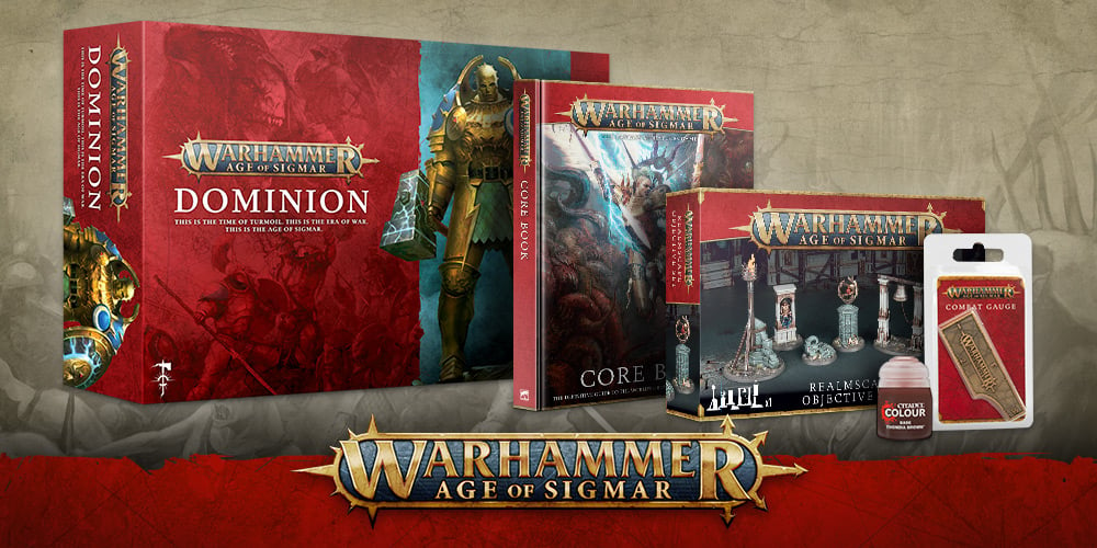 Dominion Launch Box-pre-ordine-Rilasciato Luglio 3rd WARHAMMER AGE OF Sigmar 