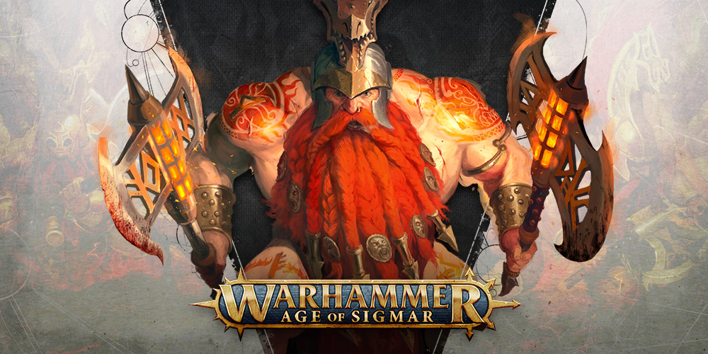 Fyreslayers hearthguard 84-24 Games Workshop GW Warhammer Age von Sigmar citad...