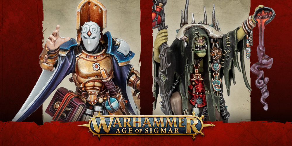 NOS Warhammer Age of Sigmar AoS Kruleboyz Orruks SWAMPCALLA SHAMAN 