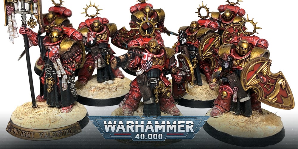 Many Units to Choose From Warhammer 40K 40,000 Space Marines Blood Angels Army 