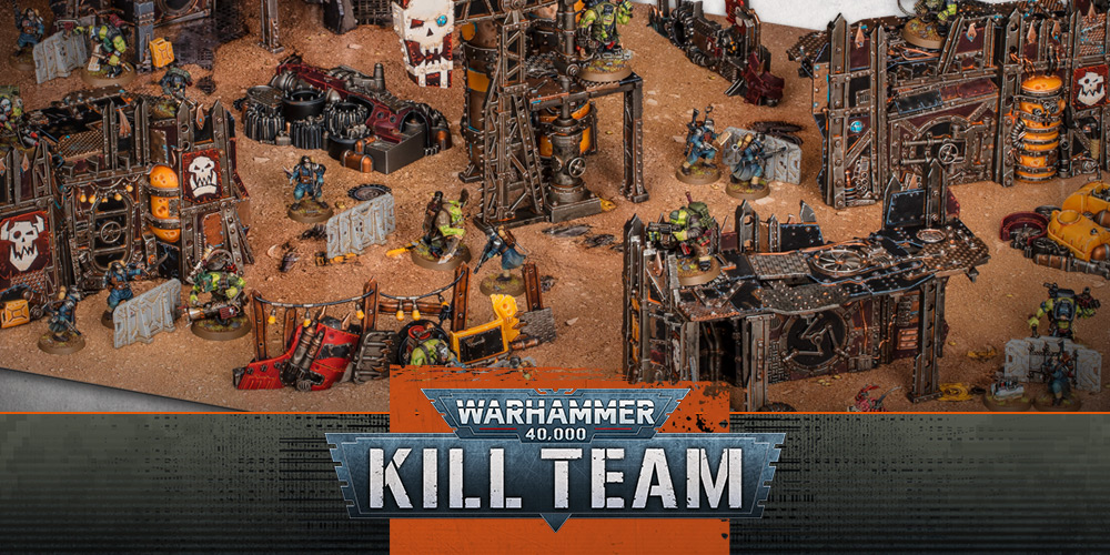 Warhammer necromunda killteam 4x Gothic edges 