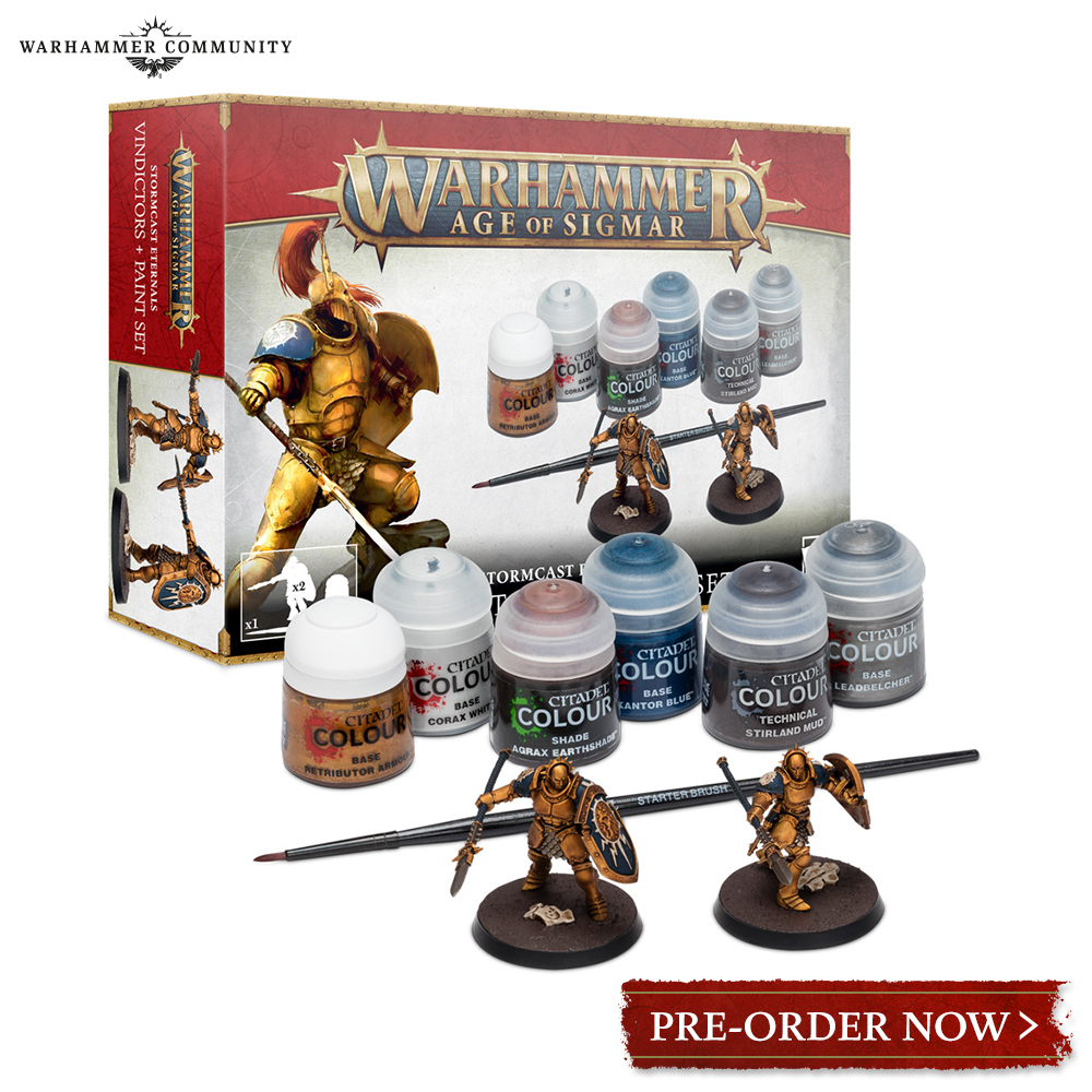 Pre-orders: Starter Sets, Paint Sets and More! - Warhammer Community