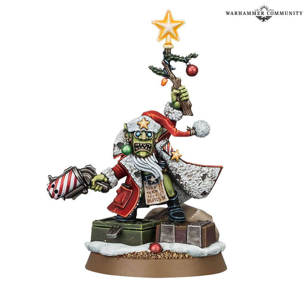 Warhammer 40k Da Red Gobbo Christmas Limited Edition BRAND NEW SEALED OOP 