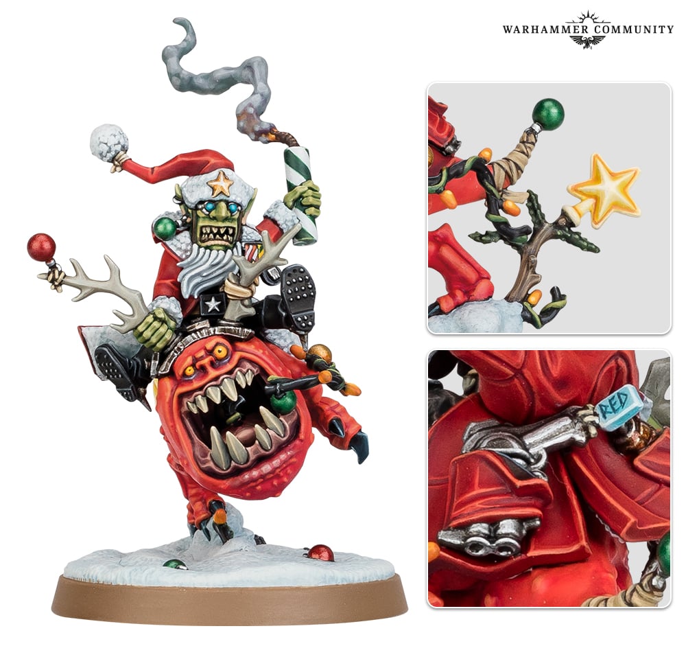 Da Red Gobbo Is Here Lead Da Christmas Revolushun With an New Miniature - Warhammer Community