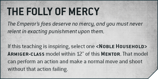 The folly of mercy new rules 