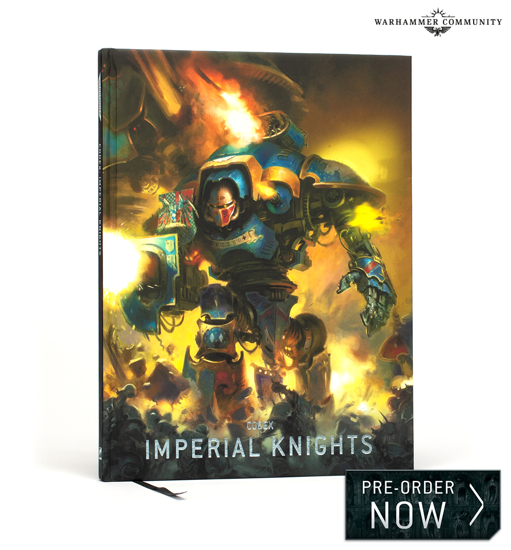 Warhammer 40K Dark Imperium IMPERIAL KNIGHTS CODEX or DATACARDS or DATASHEETS 