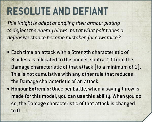 Resolute and Defiant