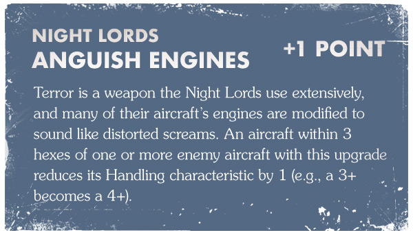 Anguish Engines – Night Lords