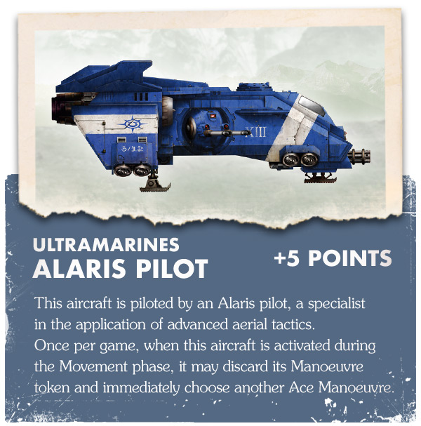 Alaris Pilot – Ultramarines