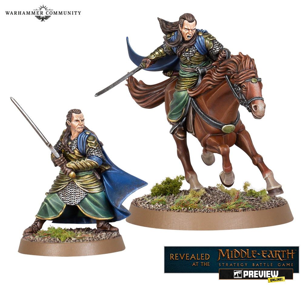 Middle Earth Strategy Battle Game Lords of Rivendell GW NIB Elrond and Lindir 