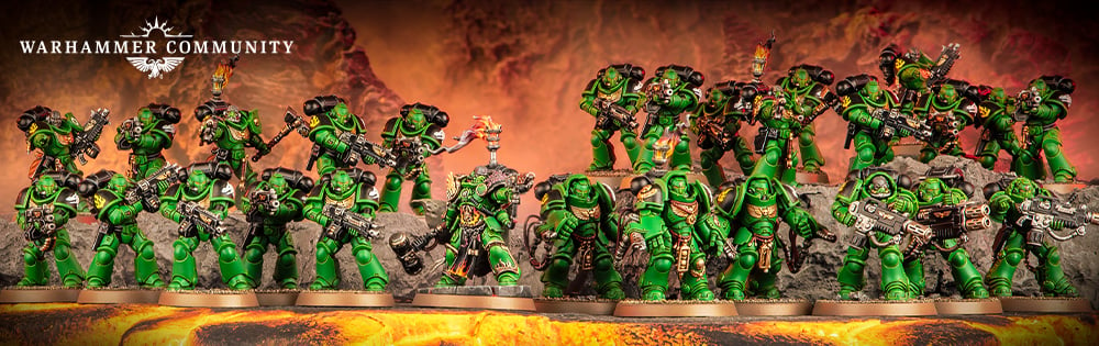 Warhammer 40k Salamanders – a brotherhood forged in battle