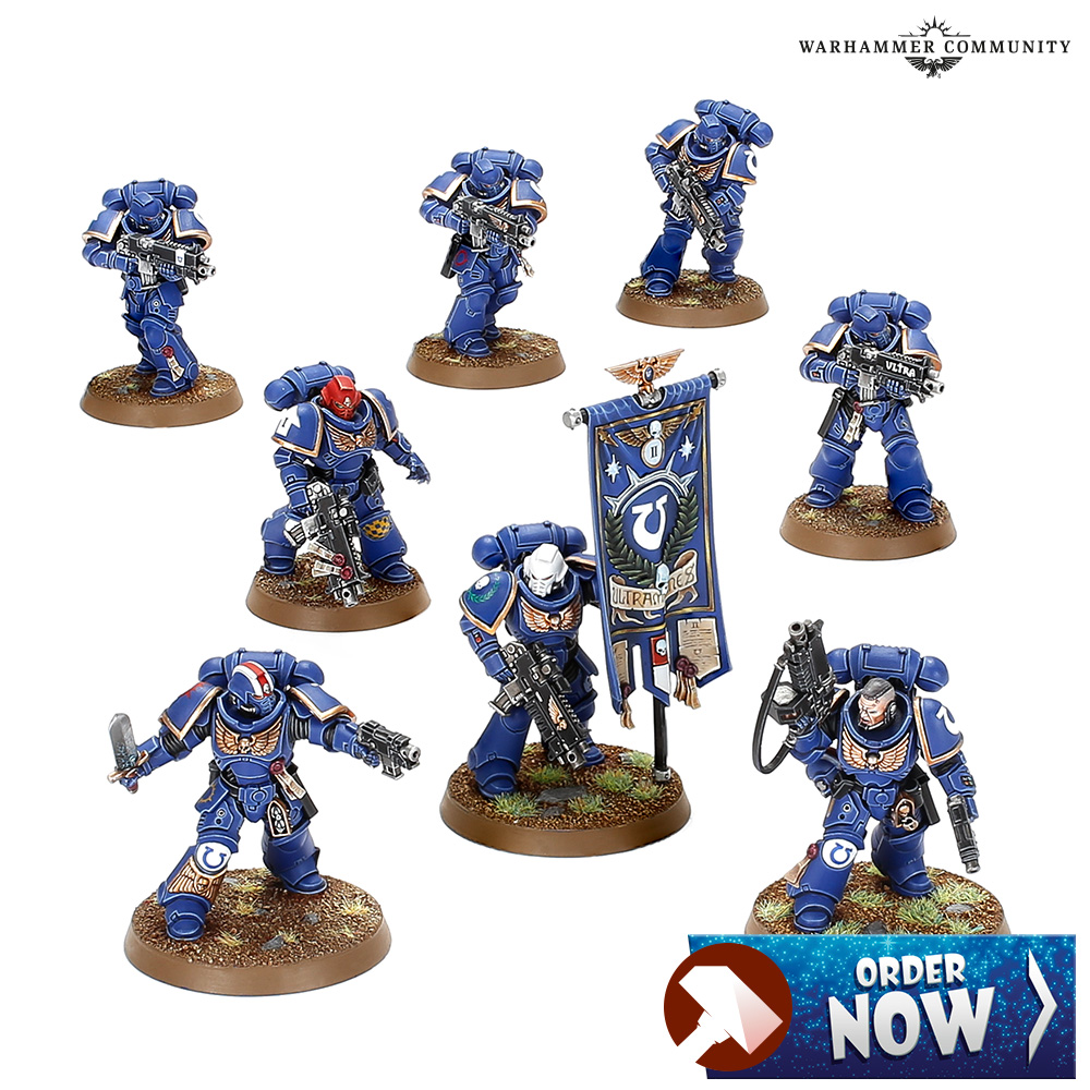 GW Releases 3rd Edition 40k Starter Set Minis on MTO for Christmas