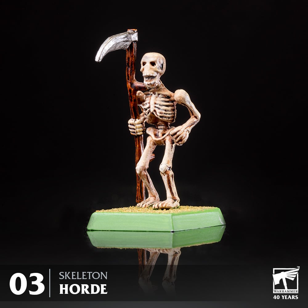 40 Years of Warhammer – The Classic Skeleton Horde Rises From the ...