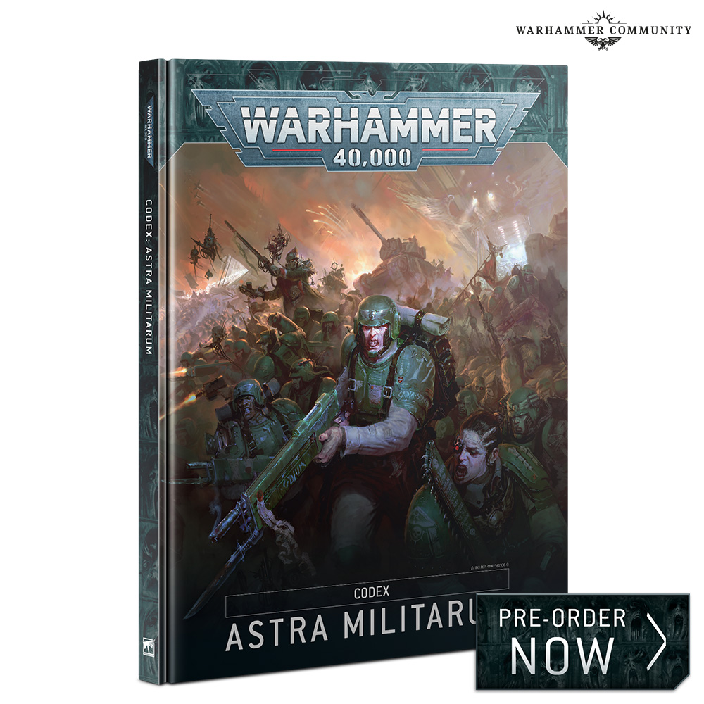 Astra Militarum (ASM) - Cadian Command Squad – Clockwork Games & Events