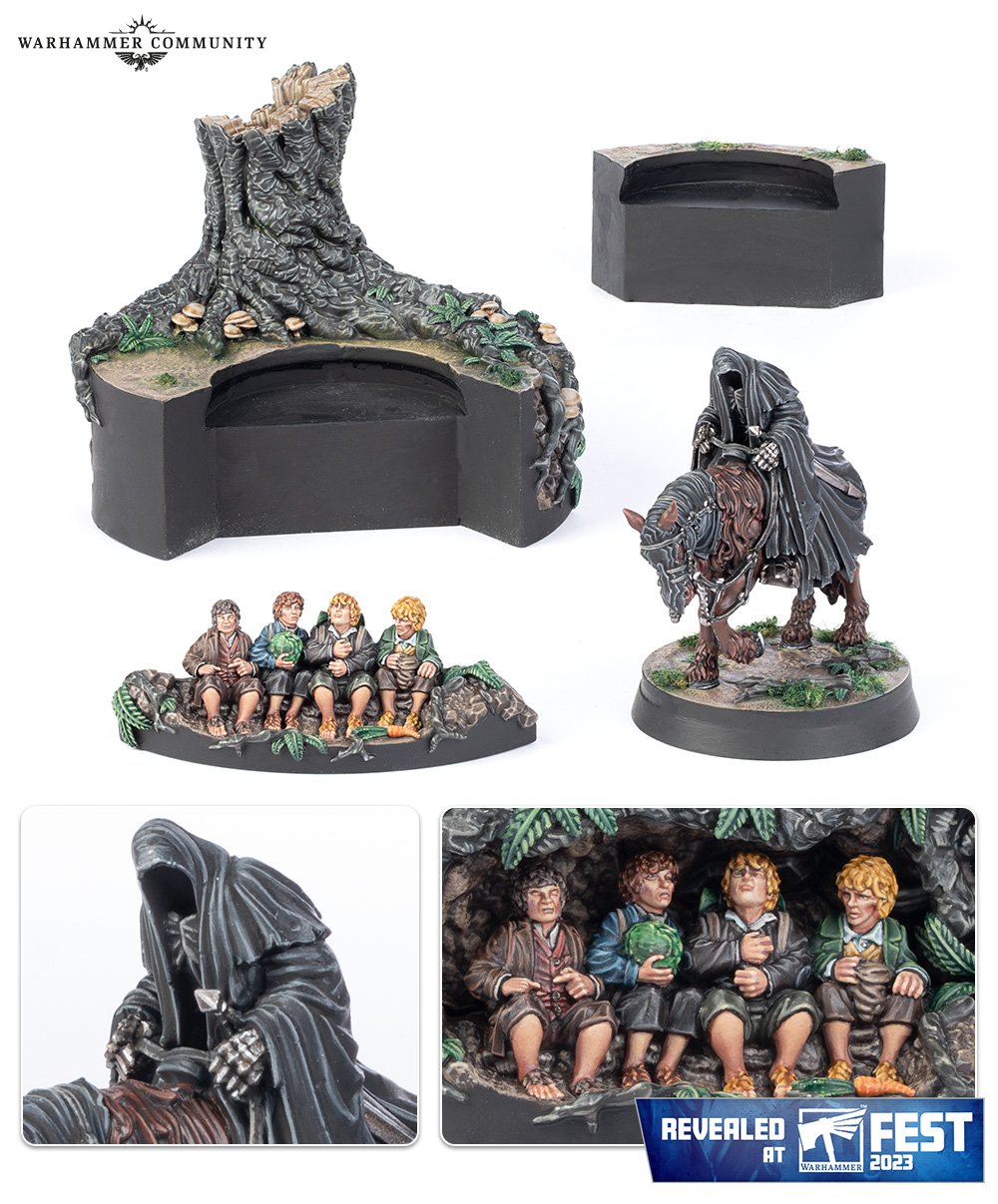 Caesar miniatures 1/72. Lord of the Rings Elves and Gondorian warriors