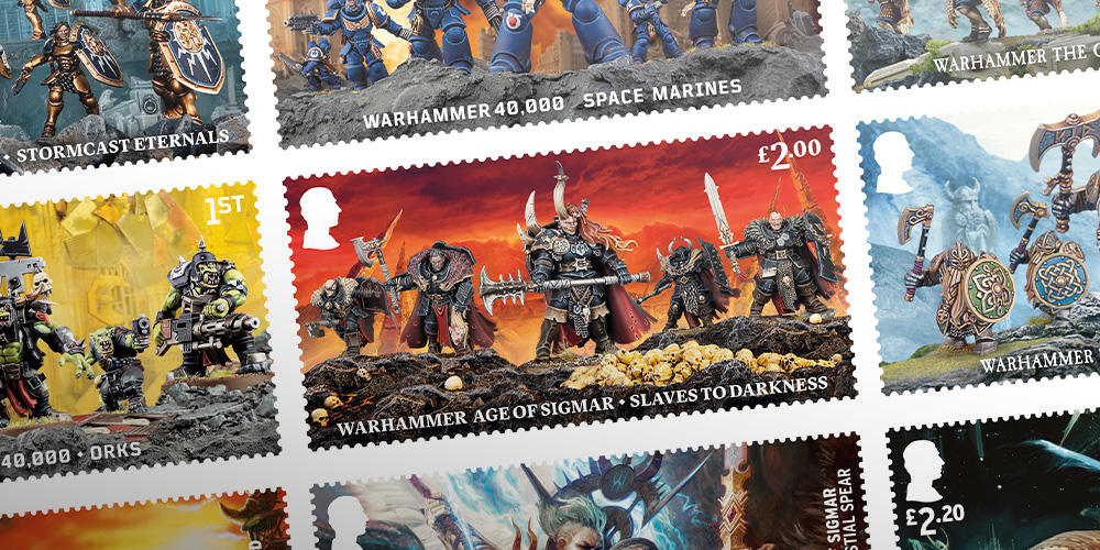Celebrate the 40th Anniversary of Warhammer With New Collectible Stamps  From Royal Mail - Warhammer Community