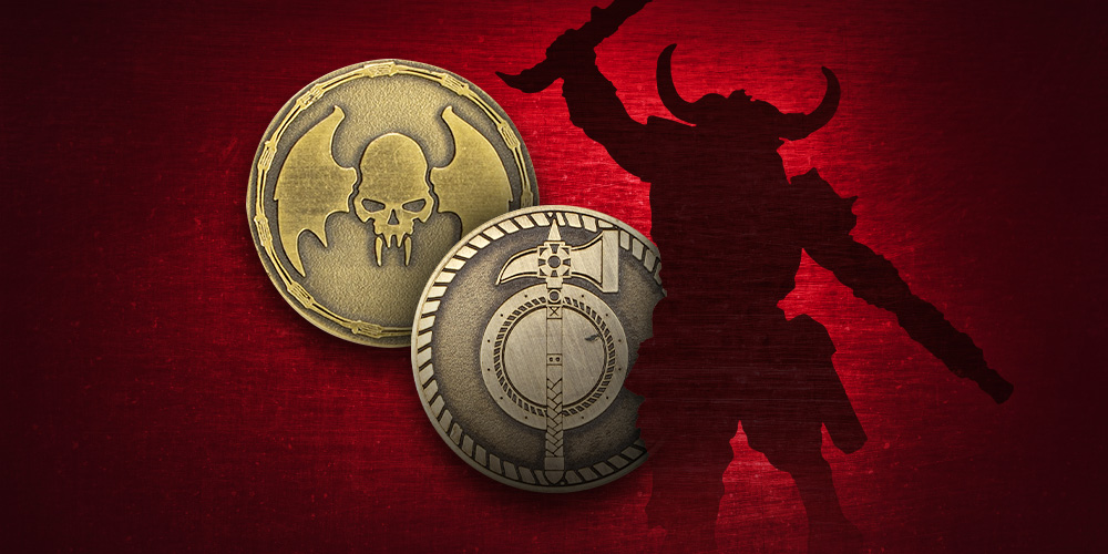 Venerate the Speaker in the Stone and Imperial Law With This Month's Coin  and Free Miniature - Warhammer Community